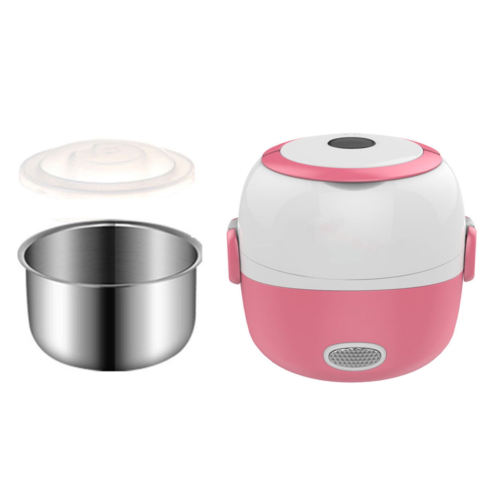 Bear MINI Rice Cooker Thermal Heating Electric Lunch Box 3 Layers Portable  Food Steamer Cooking Container Meal Warmer DFH-B15X3
