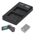 thumbnail image 4 of Cargador De Batería, Diseño De Circuito De Seguridad, Cargador De Batería De Cámara De Plástico, Interfaz USB Para Viajes Al Aire Libre, Senderismo, Batería De Cámara, 4 of 7