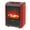 Red, variant on Optimus 1,200-Watt-Max Mini Electric Flame-Effect Fireplace Heater, Black, H-9300BK