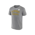 thumbnail image 2 of NFL Men's Pittsburgh Steelers Synthetic Gray Short Sleeve Arch Logo T-Shirt – All 32 Teams Available, 2 of 3