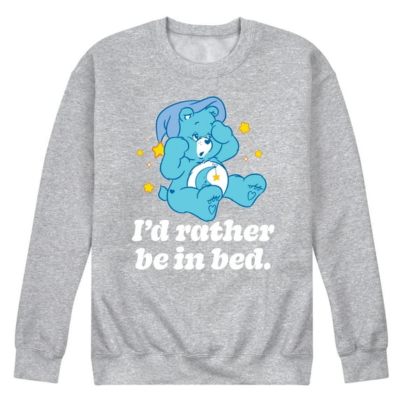 Care Bears - Rather Be In Bed - Men's Crew Fleece Sweatshirt