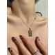 thumbnail image 4 of Collar de clavícula de acero de titanio de 12 constelaciones para mujer, collar de etiqueta chapado en oro de acero de titanio de nicho de lujo ligero para mujer, cadena de tarot, 4 of 5