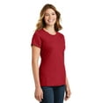 thumbnail image 4 of Port 1157662 Ladies Fan Favorite Tee, Team Cardinal - 3XL, 4 of 6