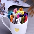 thumbnail image 2 of MasteelfCA 20Pcs Multicolor 3mm Faux Leather Cord Suede Lace with 100pcs Silver Cord Ends for DIY Bracelets Necklace Making Cord String Rope(Random Color), 2 of 7