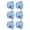 Blue, variant on 7829 Rotating 360 Spin Cable Clip Holder Ideal For Managing Multiple Device Wire