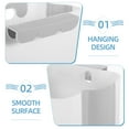 thumbnail image 3 of Milisten Bote De Basura Plegable Para Puerta De Cocina Con Colgante Y Material Resistente, 3 of 8