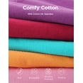 thumbnail image 6 of INNERSY Women's Cotton High Waisted Briefs 5-Pack Postpartum Full Coverage Underwear(3XL,Vintage Bloom), 6 of 7