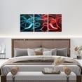 thumbnail image 4 of Erosebridal Gamer Gamepad Canvas Wall Art Set of 3, Neon Lines Stripes Framed Wall Art for Living Room, Video Game Theme Wall Decor for Kitchen, Luxurious Bedroom Decoration, 4 of 5