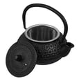 thumbnail image 1 of unbranded Hervidor De Hierro Fundido Negro Con Para Té A En, 1 of 6