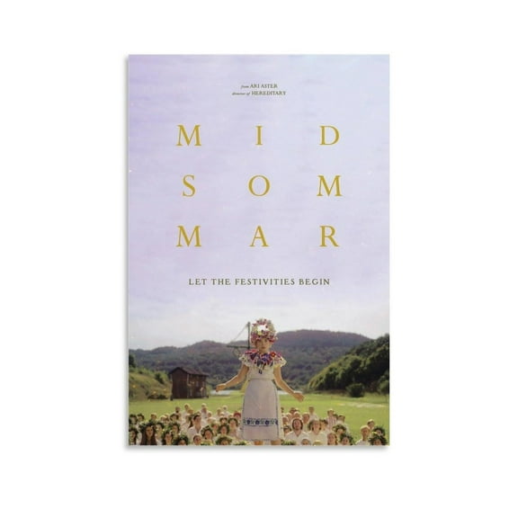 Midsommar 2019 Folk Horror Film Movie Poster Wall Prints Aesthetic Poster Room Decor Poster Canvas Art Poster And Wall Art Picture Print Modern Family Bedroom Decor Posters
