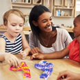 thumbnail image 5 of Juguete sensorial de burbujas de silicona para aliviar el estrés, juguete de descompresión para niños y adultos, autismo, 5 of 5