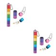 thumbnail image 1 of maskred Travel Pill Organizer Small Occupation And Light Weight For Rainbow Prevent Rainbow 2Set, 1 of 6