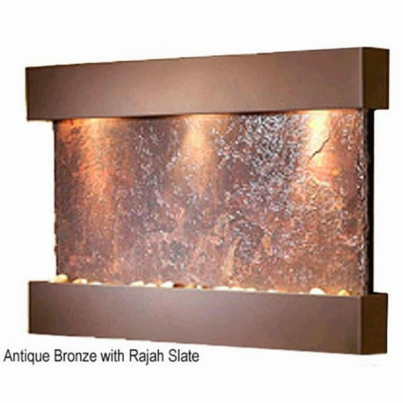 Adagio RCS3504 Reflection Creek - Rajah Natural Slate Wall Fountain