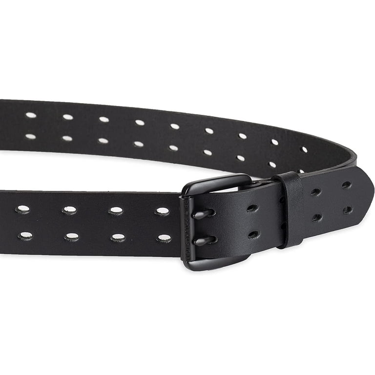 LEVI’S / double ring leather belt Levis women's Double Prong Perforated Belt - Width - Walmart.com