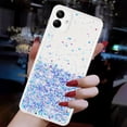 thumbnail image 4 of Luminous Case for Samsung Galaxy A05, Glow in the Dark Fluorescent Glitter Case for Women Girls, Bling Sparkle Lightweight Slim Shockproof Protective Phone Cover for Samsung Galaxy A05, Purple, 4 of 6