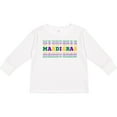 thumbnail image 3 of Inktastic Mardi Gras Mirror Words Boys or Girls Long Sleeve Toddler T-Shirt, 3 of 5