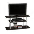 thumbnail image 5 of Convenience Concepts Designs2Go No Tools 3 Tier Wide TV Stand for TVs up to 46", Espresso, 5 of 6
