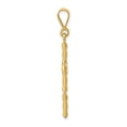 thumbnail image 6 of 14k Yellow Gold Reversible Latin Cross Charm Pendant, 6 of 7