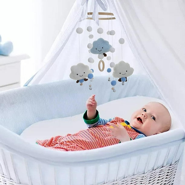 C90D – hochet Mobile pour bébé, jouet de berceau suspendu, carillons  éoliens pour nouveau-né, cloche nordique, décoration de chambre d'enfants,  accessoires de photographie - AliExpress
