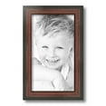 thumbnail image 2 of ArtToFrames 8" x 14" Honors Mahogany with Black Picture Frame, 8x14 inch Brown Wood Poster Frame (WOM-5154), 2 of 7