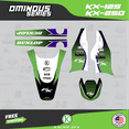 thumbnail image 4 of Kalair GFX Graphics Kit for Kawasaki KX125 (2003-2008) Ominous Series, 4 of 5