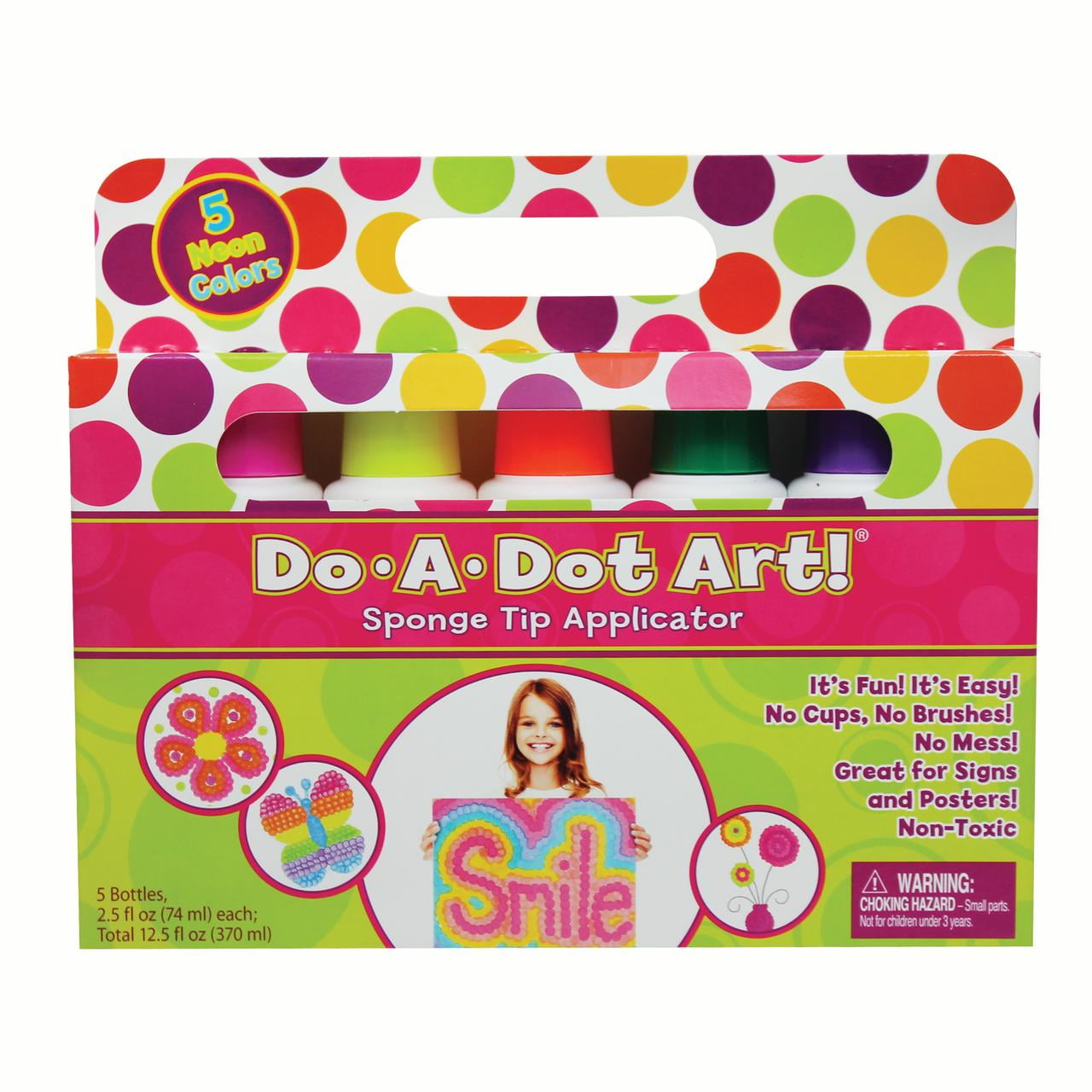 Do•A•Dot Art!™ Fluorescent Markers, 5 colors
