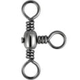 thumbnail image 3 of 100pcs 3 Way Fishing Swivels Cross Line Barrel T-Turn Swivel Surf Fish Tackle, 3 of 10