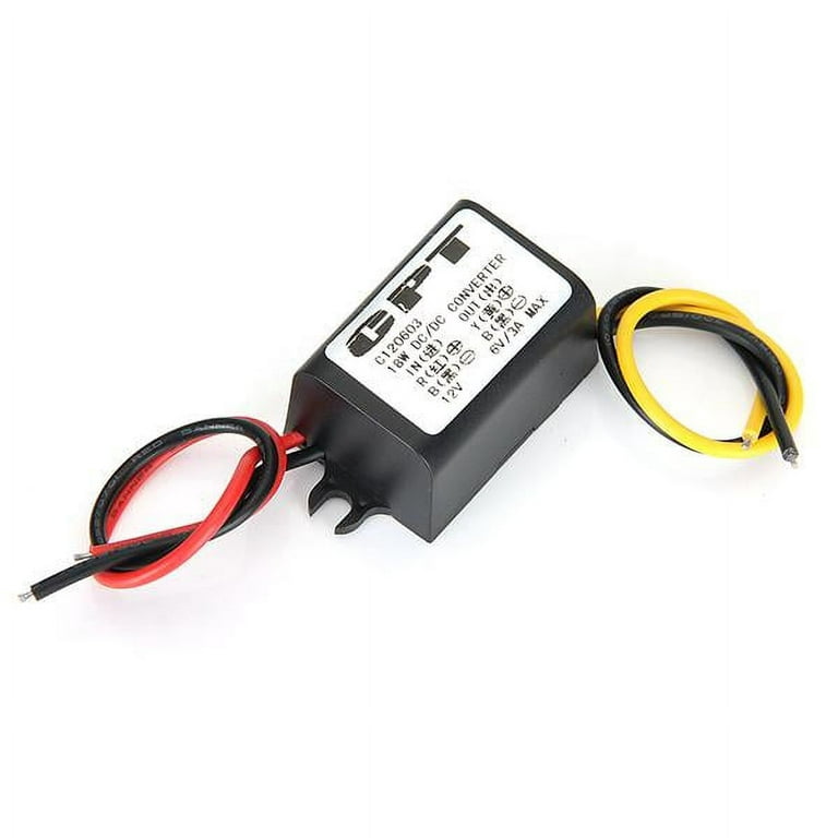 Waterproof Dc To Dc Buck Converter 12v To 6v 18w Power Supply Module M06  Dropship - Inverters & Converters - AliExpress
