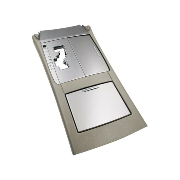 Center Console Shifter Bezel Trim Lid Cover For Toyota Camry 2007-2011, Center Console Shifter Bezel Trim Assembly Replacementith With Storage Box, OEM: 58805-06130-silver-2007-2011