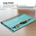 thumbnail image 5 of Fintie Case for Samsung Galaxy Tab S8/Tab S7 11 Inch (Model SM-X700/X706/T870/T875/T878) with Built-in S Pen Holder, Multiple Angle Portfolio Business Cover with Pocket Auto Sleep/Wake, Turquoise, 5 of 8