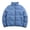 Blue, variant on Fesfesfes Coat for Women Solid Color Long Sleeve Paras Windproof Padded Clothes Jacket Coat On Sale