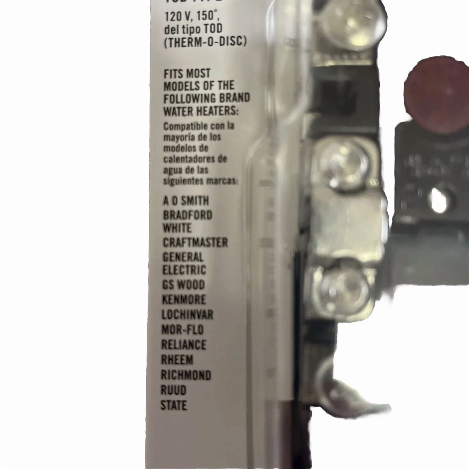 CRESTIN- Everbilt T-O-D H/Hlc Single-Element Thermostat For Residential Water Heaters