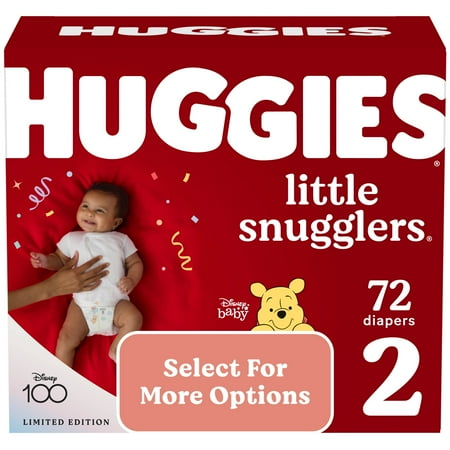 UPC: 0036000546392 | Huggies Little Snugglers Baby Diapers Size 2 72 Ct (Select for More Options)