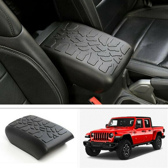 Anti-slip Car Center Console Armrest Cover Pad for Jeep Gladiator JT 2020 2021-