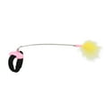 thumbnail image 3 of Collier à Plumes pour Chat, Collier Taquinant Auto-Amusant Facile à Porter ABS pour Chat Rose, 3 of 8