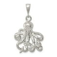 thumbnail image 4 of 925 Sterling Silver Octopus Charm Pendant, 4 of 5