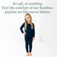 thumbnail image 4 of PurComfy SuperSoft Long Sleeve Toddler Pajamas, Premium Bamboo Viscose for Breathable Comfort, Boys & Girls Bamboo PJs, Toddler Long Sleeve Pajama Set, 4T, 4 of 9