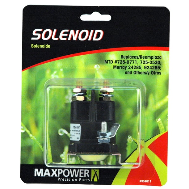 MaxPower 334017 Solenoid for MTD, Murray, Snapper and ...