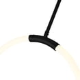 thumbnail image 4 of CWI Lighting 1 Light LED Chandelier with Black finish, 4 of 7