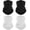2 Black+2 White, variant on 4-Pack Cooling Breathable Neck Gaiter Face Mask, UV Protection Scarf Bandana for Hiking, Men Women