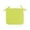 Yellow, variant on Outdoor Chair Cushions Set of 1: Waterproof & Fade Resistant Seat Cushion for Patio Furniture - 16 x 16 Inch Chair Pads with Ties and Hidden Zipper - Patio Chair Cushion
