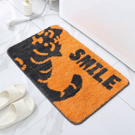 Cartoon Tiger Bathroom Mats Bathroom Toilet Absorbent Bathroom Non-Slip Mats Into The Door Home Bedroom Foot Mats