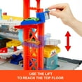 thumbnail image 6 of Matchbox Spin Cyclone Car Wash Playset with 1:64 Scale Die-Cast Toy Corvette & Tow Truck, 6 of 8