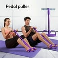 thumbnail image 5 of 21 Fitness Resistance Bands-4 Tube Pedal Ankle Puller, Stretch Bands for Exercise Sit Up Exercise Equipment, Workout Equipment for Women Men, 5 of 8