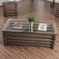 thumbnail image 3 of Furniture of America Merridin Transitional Solid Wood Coffee Table in Gray, 3 of 4