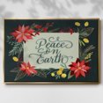 thumbnail image 3 of Bright Christmas Night II - Framed Gallery Wrapped Holiday Canvas - 25 x 37 - Gold Frame, 3 of 9