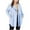 Sky Blue, variant on BangWanChi Lightweight Jacket Women Quilted Plus Size Women's Lapel Cardigan Thin Temperament Long Sleeved Women's Windbreaker Jacket