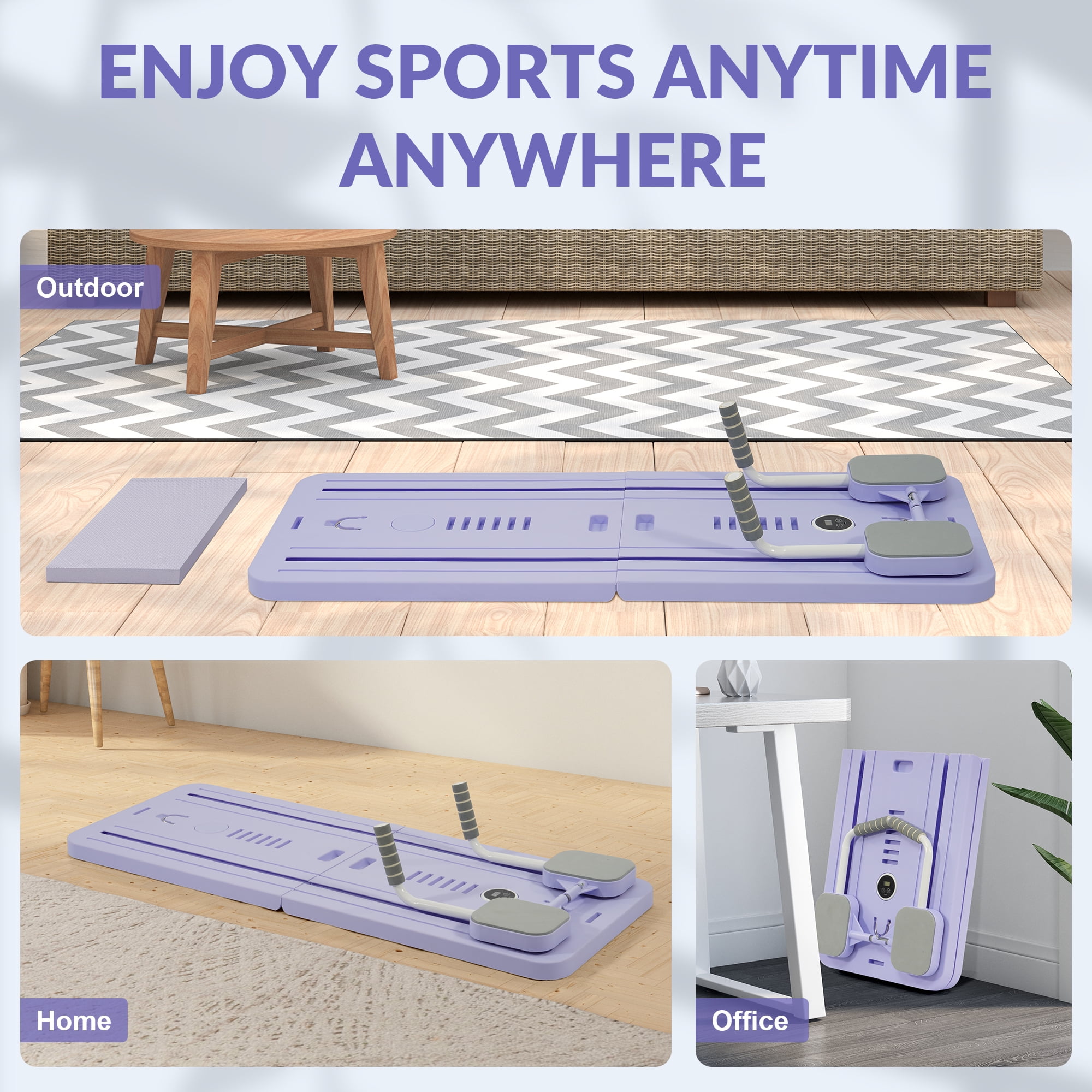 Signature Fitness Home Pilates Trainer – Adjustable Full-Body Exercise Equipment for Core, Abs & Strength, Indoor Fitness