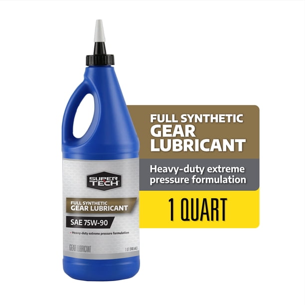 Super Tech Full Synthetic Gear Lubricant SAE 75W-90, 1 Quart