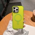 thumbnail image 5 of Allytechgroup Slim Phone Case for Apple iPhone 13 Pro, Matte Shockproof iPhone 13 Pro Cover Compatible with MagSafe, Translucent Slim Fit Cell Phone Case, Green, 5 of 9
